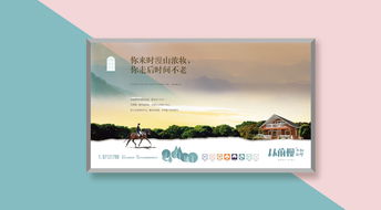 從前慢，墅見生活——別墅地產品牌VI設計發布廣告